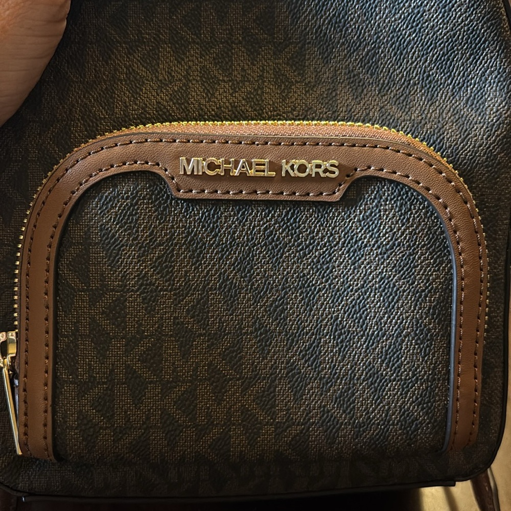 NWOT Michael Kors mini logo backpack - Picture 8 of 8